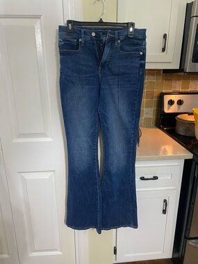 Lucky Brand Dark Blue Flare Jeans